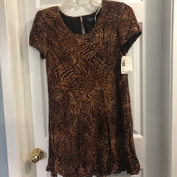 Liz Claiborne Summer Dress In Amimal Print, NWT!! - Picture 2 of 10